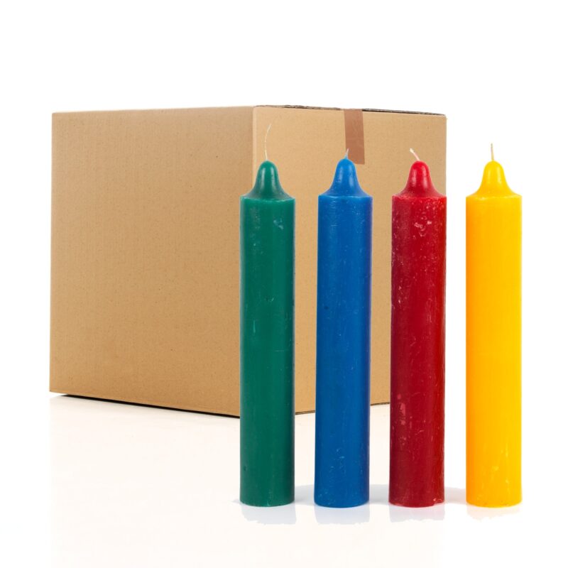 9 inch jumbo candles box 12