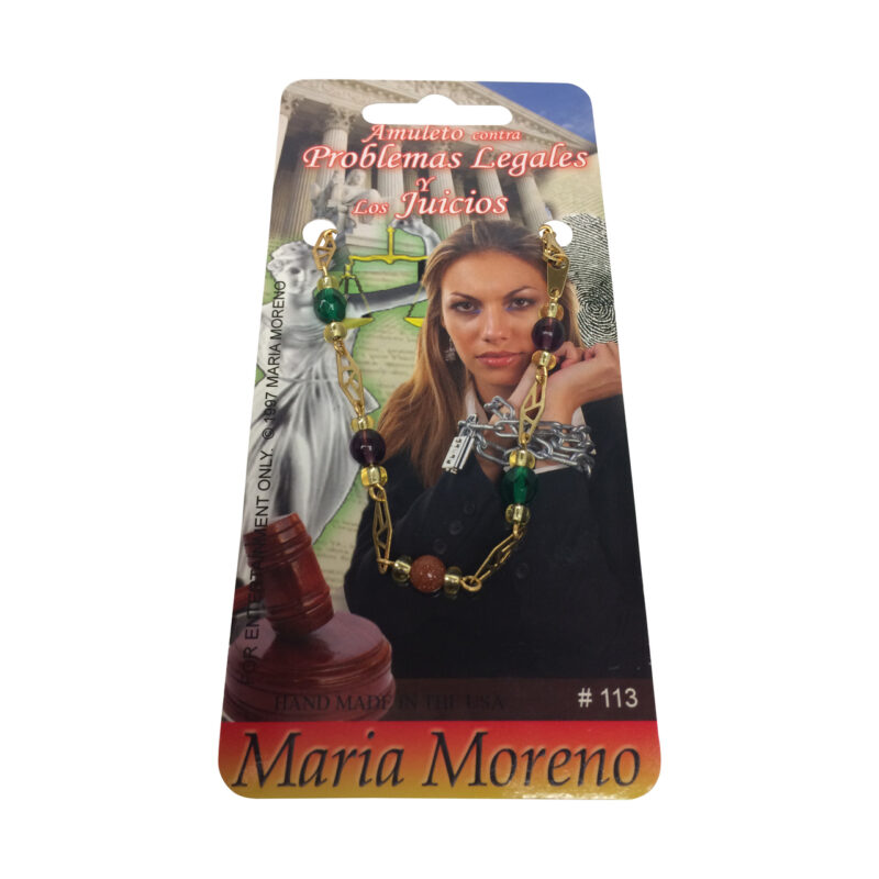 Against lawsuits bracelet 10080