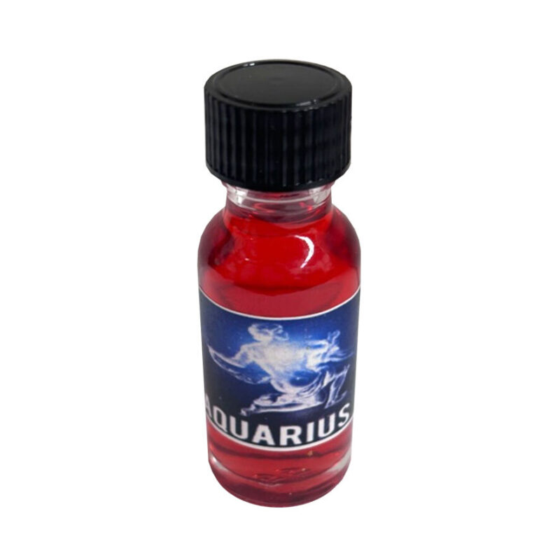 Aquarius zodiac oil