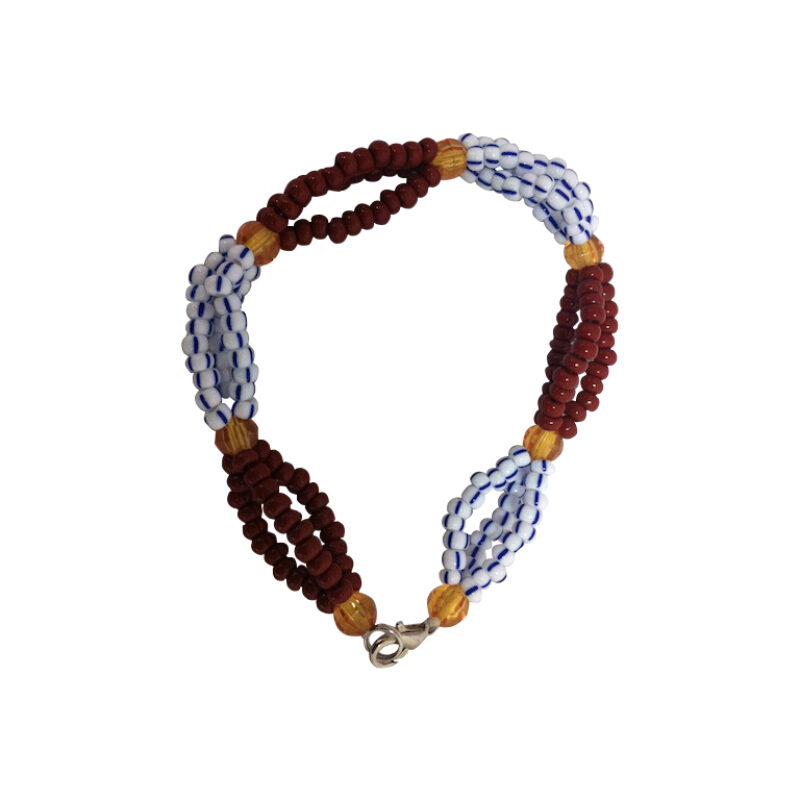 Babalu aye triple santeria bracelet 49925