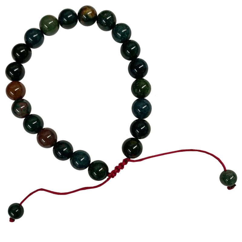 Bloodstone adjustable bracelet 50251