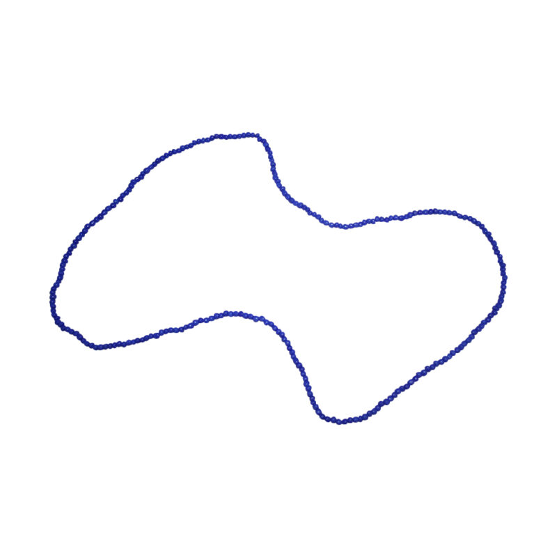 Blue collar beaded necklace 27102