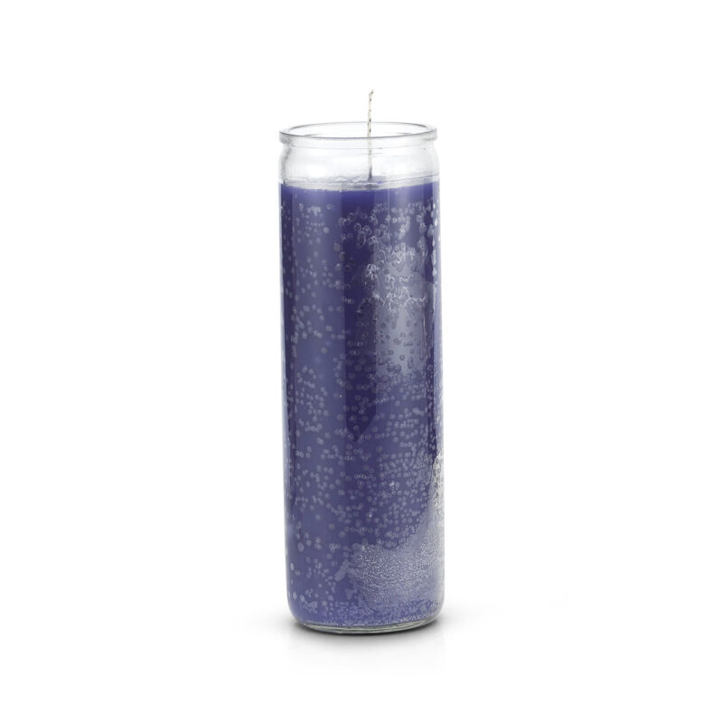 Candle Purple Plain 7 Day