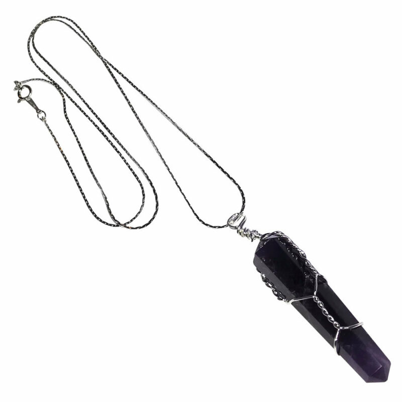 Crystal necklaces amethyst 62161