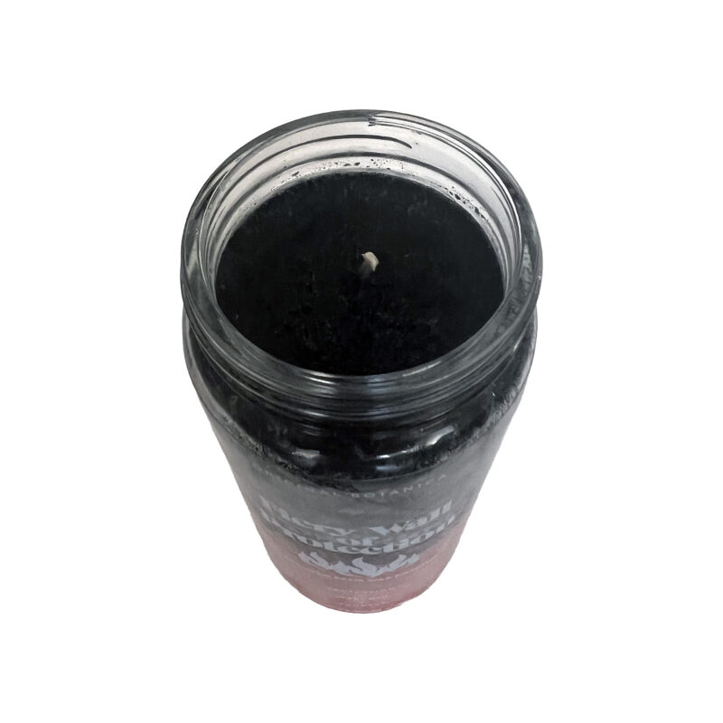 Fiery wall of protection candle palm wax 04