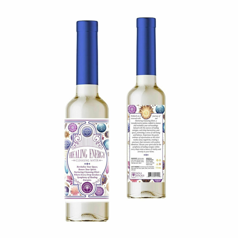 Healing energy cleansing water soul sticks