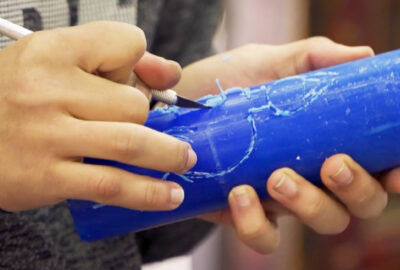 How to carve and dress ritual candles