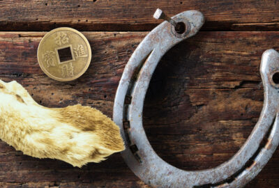 Lucky symbols charms icons uses rituals