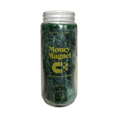 Money magnet candle palm wax 01