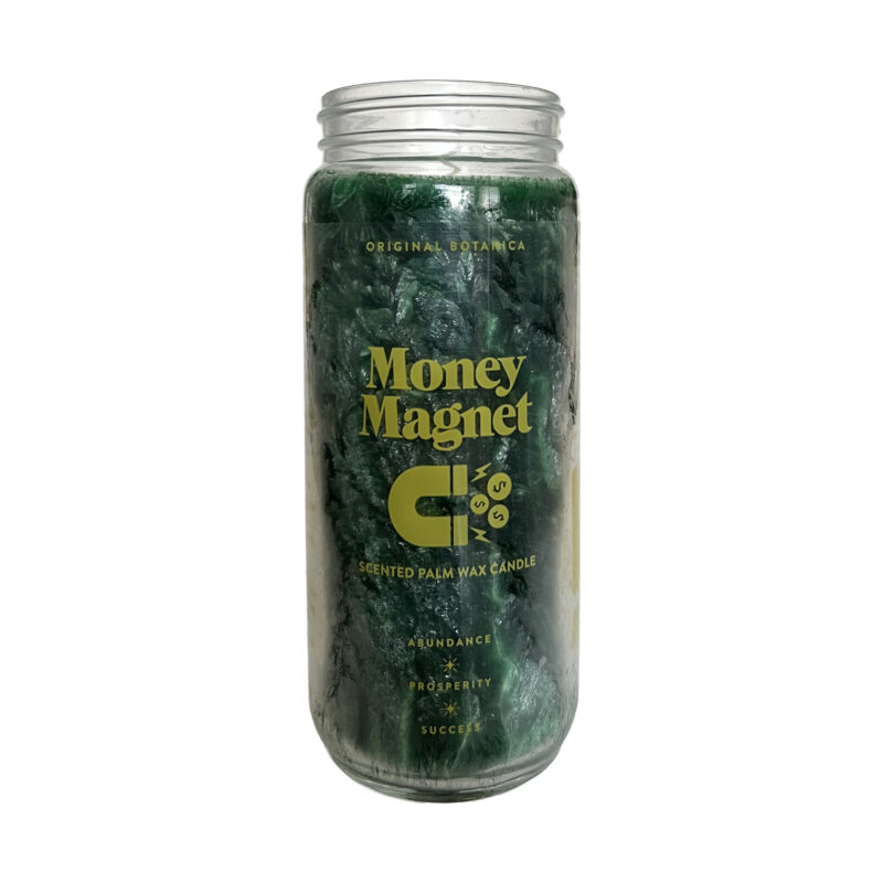 Money magnet candle palm wax 01