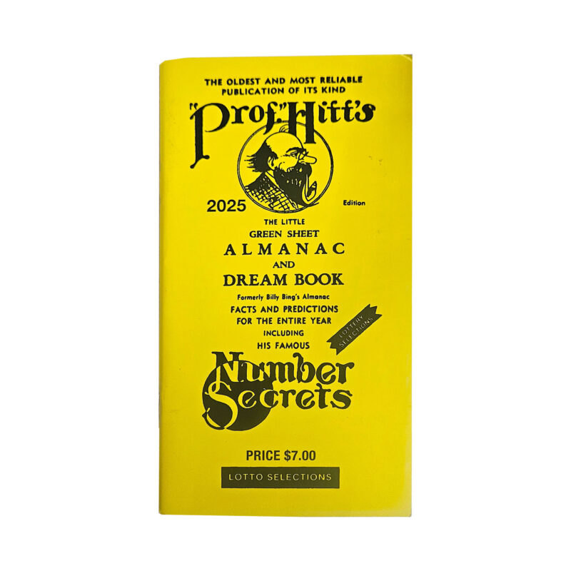 Prof hitts number secrets almanac 2025