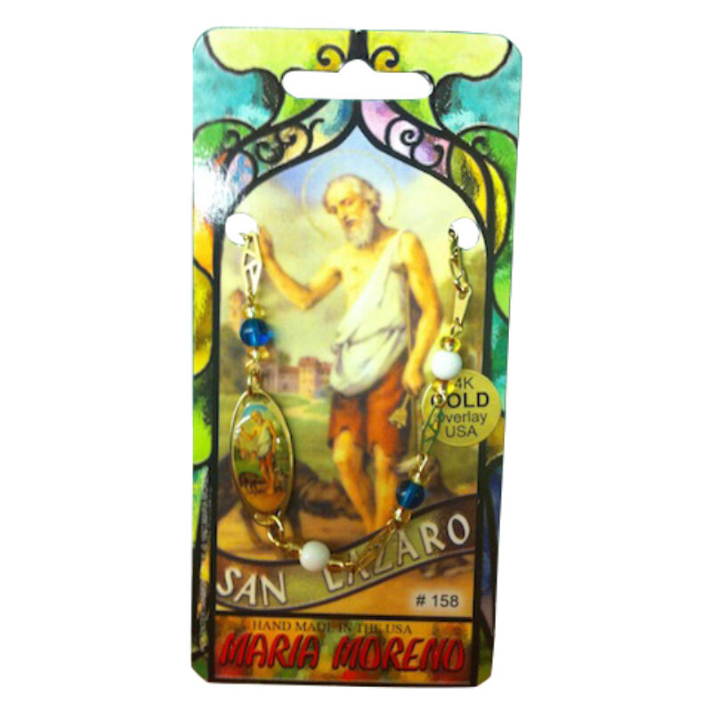 St lazaro saint bracelet 86260